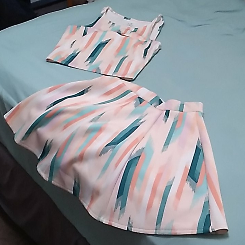 Shirt and skirt set